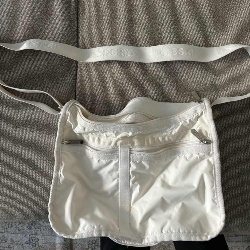 Lesportsac White Sporty Crossbody Bag